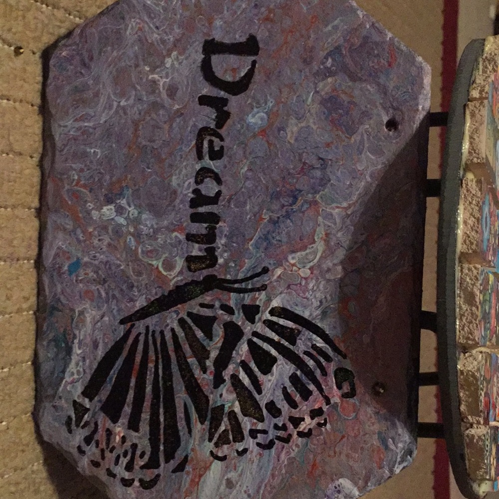 8” slate sign